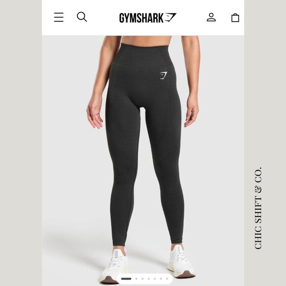 Gymshark | Vital Seamless Leggings | Black | Size M - Picture 5 of 5